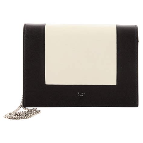 frame clutch bag celine|Celine clutch with chain.